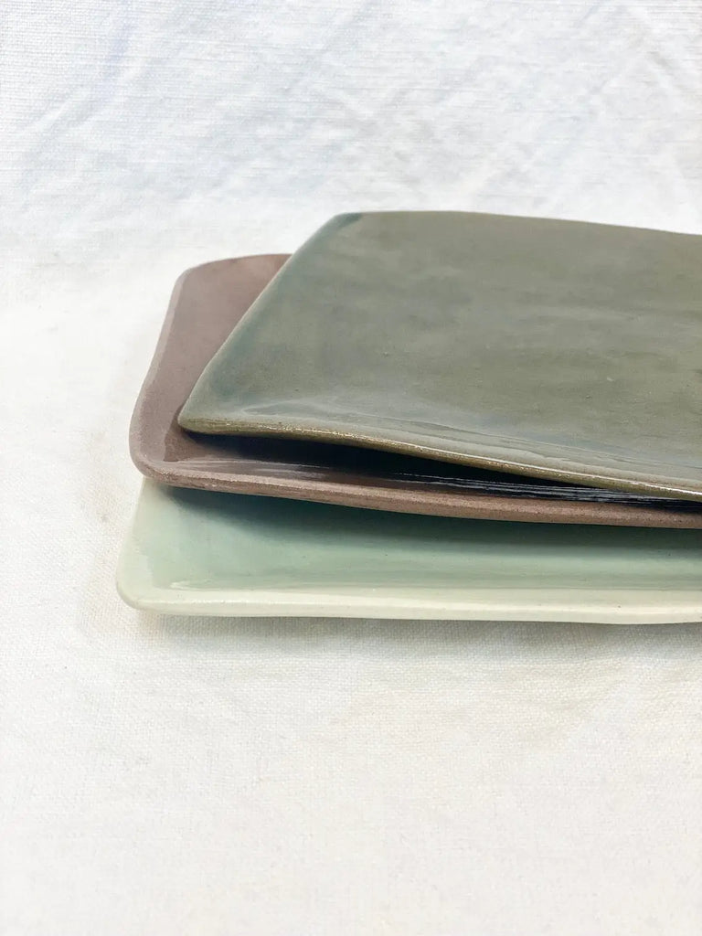 Melanie Drewery | Flat Rectangular Plate Melanie Drewery Ceramics Long Way Home