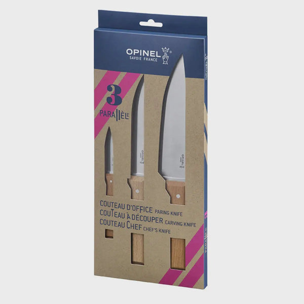 Opinel | Parallele Trio Knife Set| Opinel|  Long Way Home