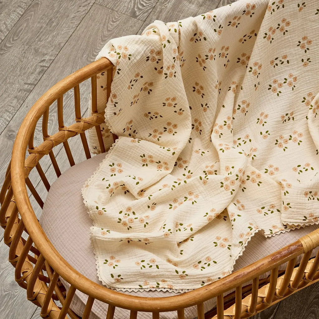 Over The Dandelions | Organic Muslin Swaddle Over The Dandelions Long Way Home