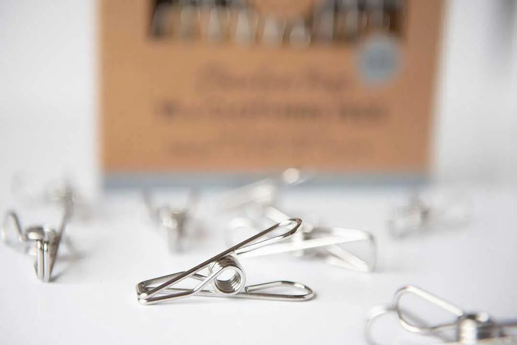 CaliWoods | Stainless Steel Clothing Pegs CaliWoods Long Way Home