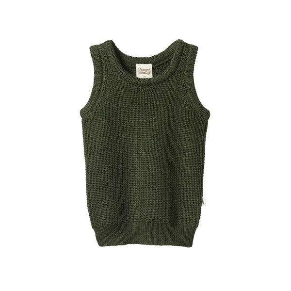 Nature Baby | Merino Knit Vest | Chunky Knit Nature Baby Long Way Home