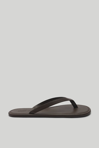 Assembly Label | Alina Leather Thong | Walnut| Product vendor
