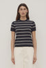Assembly Label | Allison Stripe Cotton Cashmere Tee| Product vendor