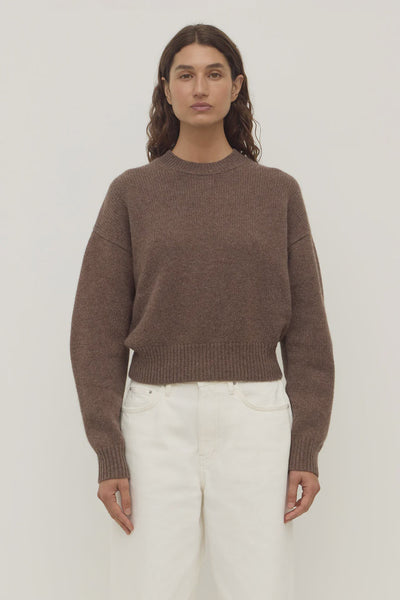 Assembly Label | Benny Knit | Cocoa Marle| Product vendor