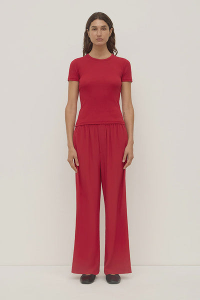 Assembly Label  | Betty Silk Pant | Mulberry| Product vendor