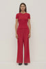 Assembly Label  | Betty Silk Pant | Mulberry| Product vendor