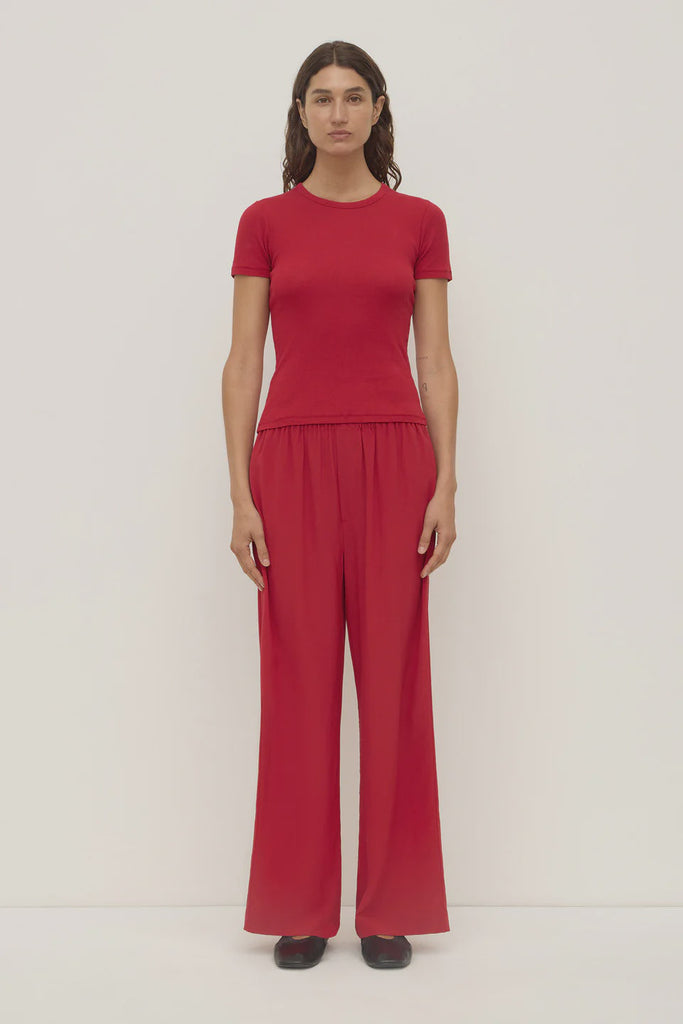 Assembly Label  | Betty Silk Pant | Mulberry| Product vendor