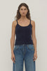 Assembly Label | Carina Wool Tank | True Navy| Product vendor