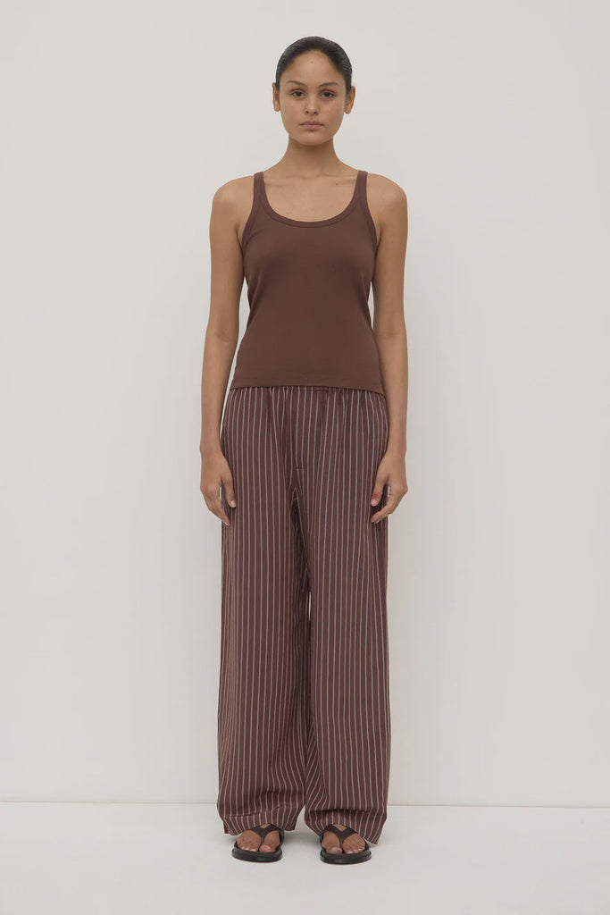Assembly Label | Charlie Rib Tank | Espresso| Product vendor