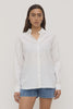 Assembly Label | Everyday Womens Linen Long Sleeve Shirt | White| Product vendor