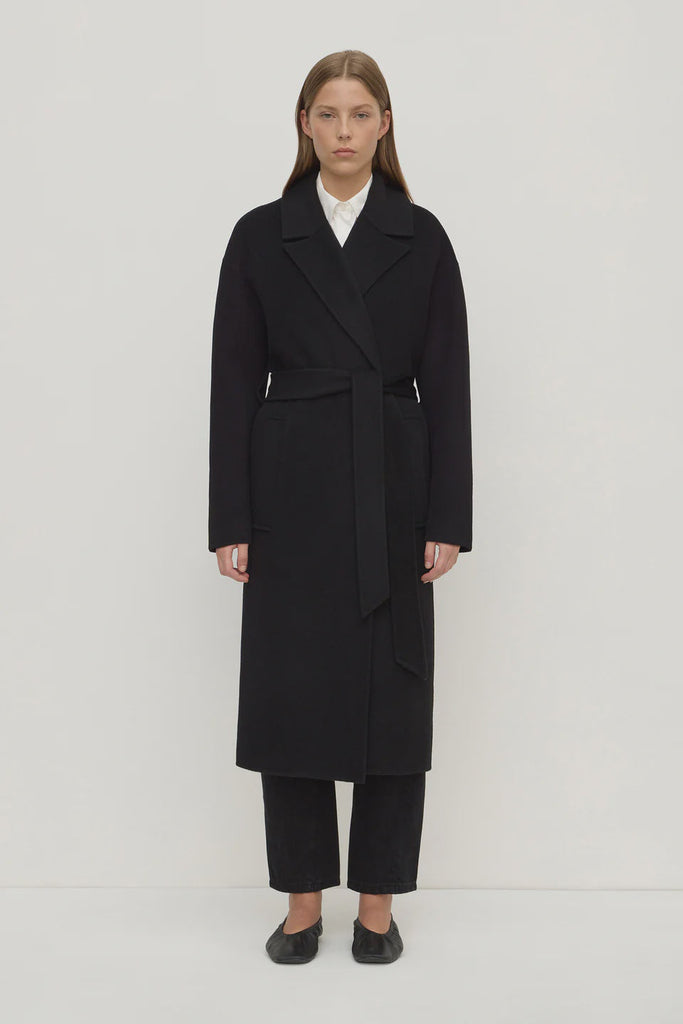 Assembly Label | Ivy Wool Coat | Black| Product vendor
