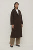 Assembly Label | Jenna Wool Jacket | Dark Choc| Product vendor