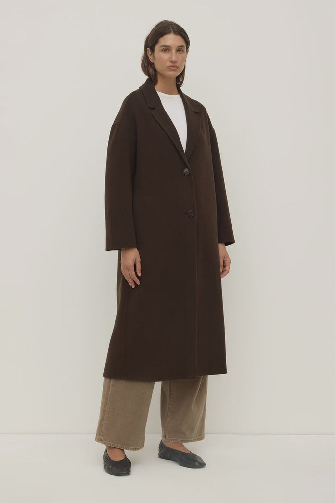 Assembly Label | Jenna Wool Jacket | Dark Choc| Product vendor