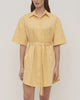 Assembly Label | Kaylee Poplin Short Sleeve Shirt Dress | Sol| Product vendor