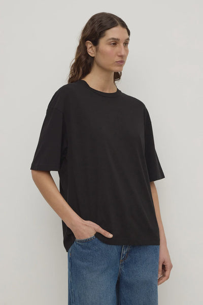 Assembly Label | Kira Coton Hemp Tee | Black| Product vendor