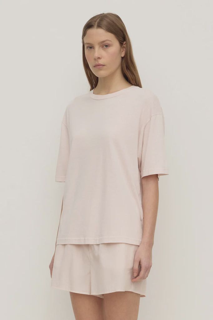 Assembly Label | Kira Coton Hemp Tee | Soft Rose| Product vendor