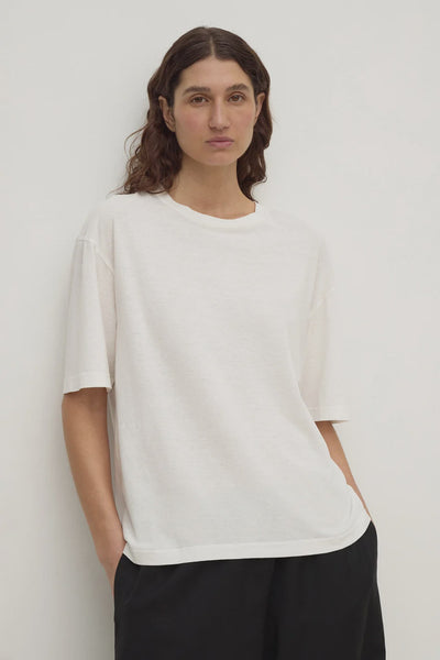Assembly Label | Kira Cotton Hemp Tee | Antique White| Product vendor