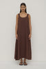 Assembly Label | Maree Linen Midi Dress | Espresso| Product vendor