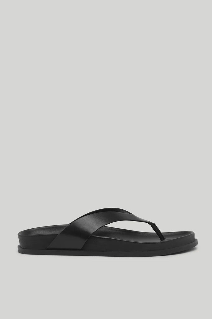 Assembly Label | Mela Leather Thong | Black| Product vendor