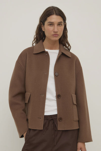 Assembly Label | Mya Wool Jacket | Milk Choc| Product vendor
