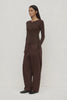 Assembly Label | Nora Merino Wool Henley | Ganache| Product vendor