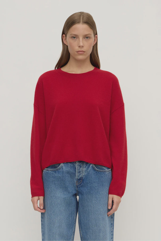 Assembly Label | Odelle Cashmere Knit | Dark Cherry| Product vendor