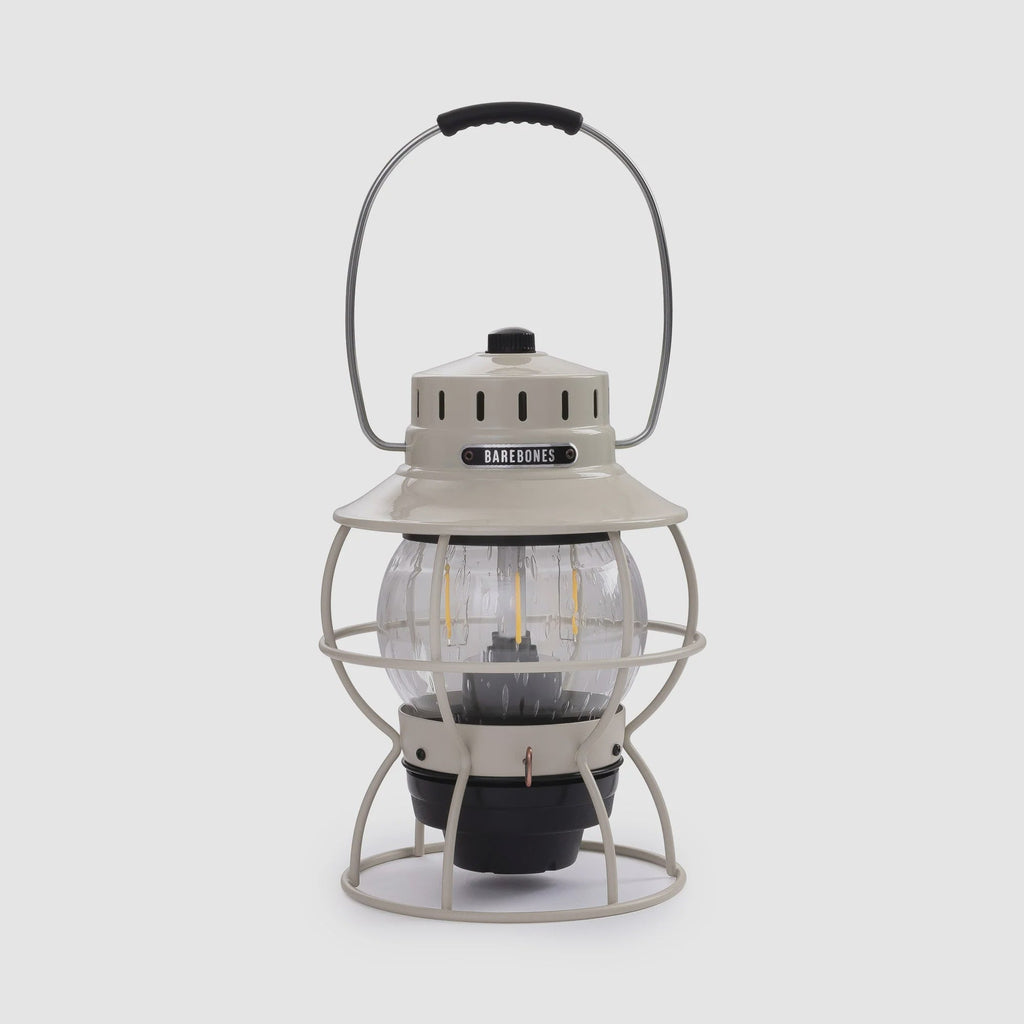 Barebones | Railroad Lantern | Vintage White| Product vendor