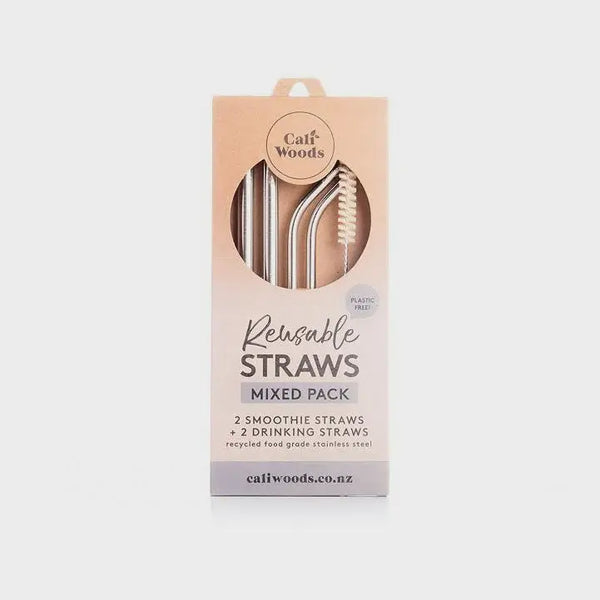 CaliWoods | Reusable Straws Mixed Pack CaliWoods Long Way Home