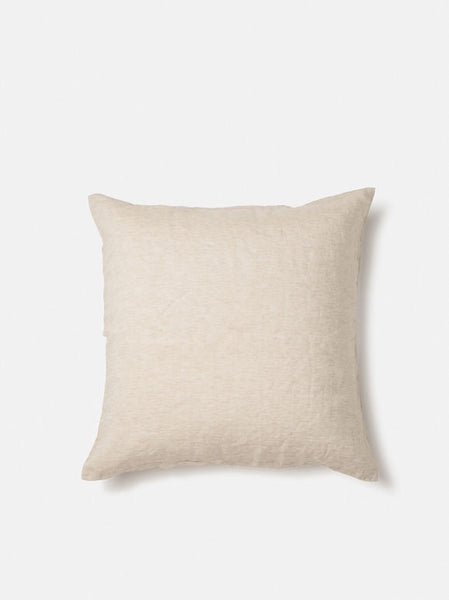Chambray Linen Euro Pillowcase | Oatmeal| Product vendor