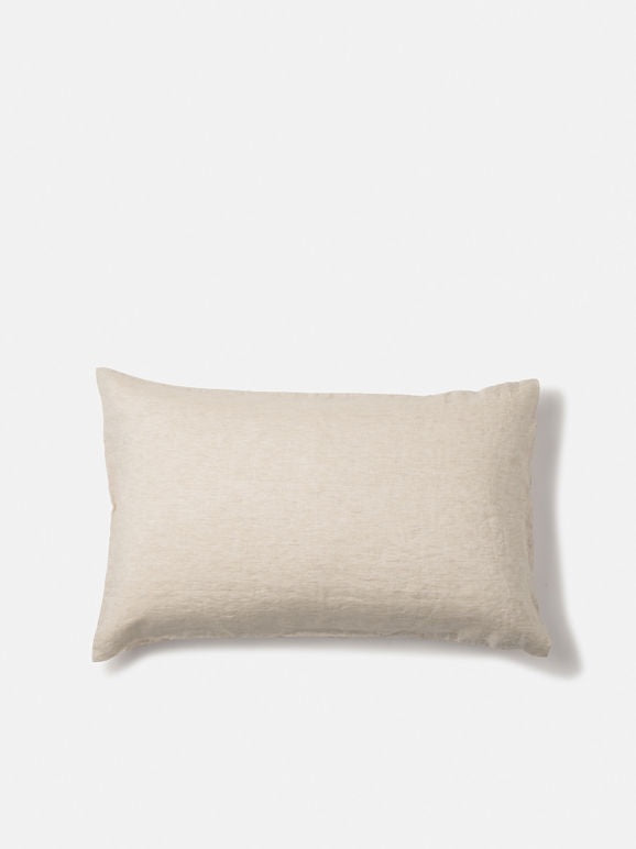 Chambray Linen Pillowcase Pair | Oatmeal| Product vendor