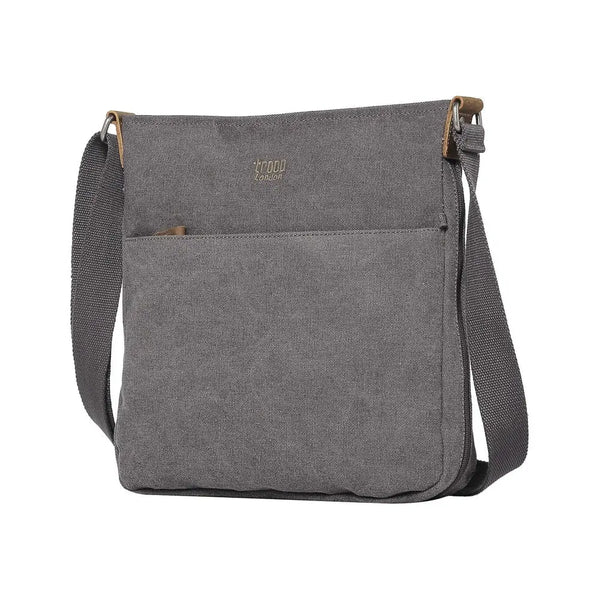 Classic Zip Top Shoulder Bag | Large| Troop London|  Long Way Home