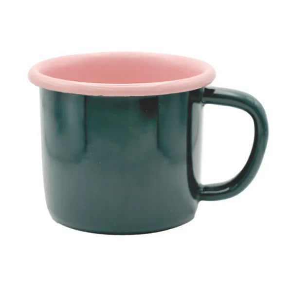 Dishy | 2 Tone Colour Enamel Mug - Long Way Home