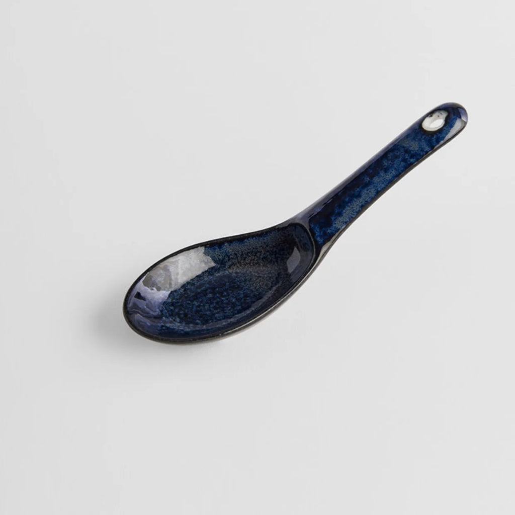 Indigo Blue | Small Ceramic Spoon - Long Way Home