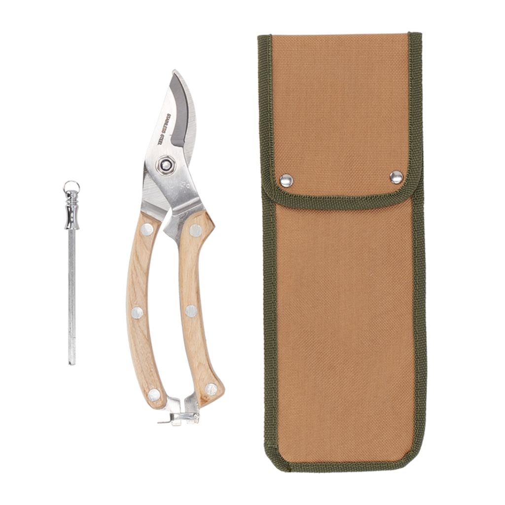 Esschert Design | Pruner with Pouch and Sharpening Rod - Long Way Home