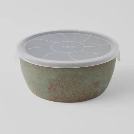 Green Fade | Lidded Bowl| Made In Japan|  Long Way Home