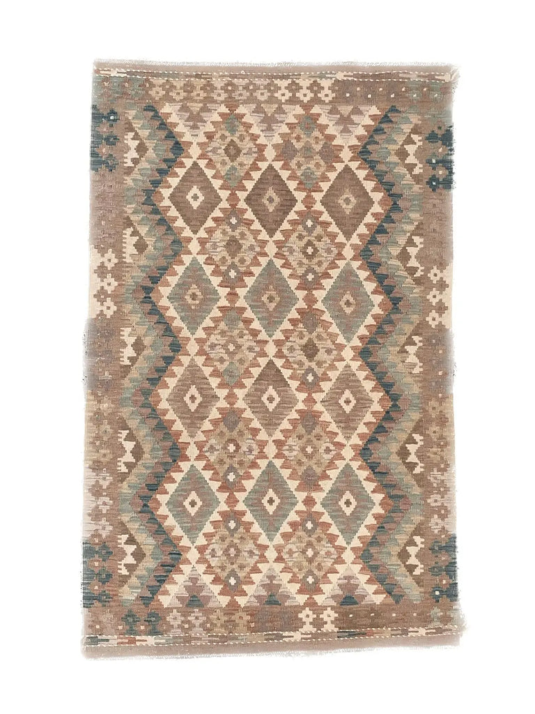 Hand Knotted Afghan Chobi Rug  #43| Nirvana Eastern Imports|  Long Way Home