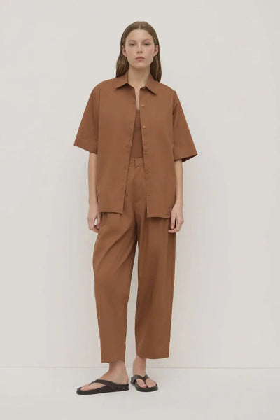 Joni Short Sleeve Shirt | Earth| Product vendor