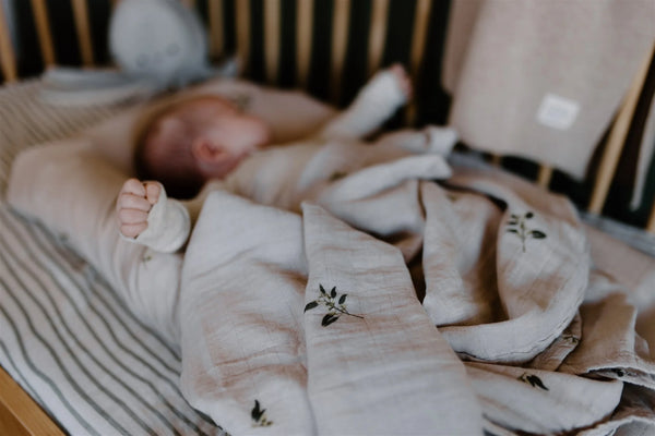 Leni The Label | Organic Muslin Swaddle Blanket - Long Way Home