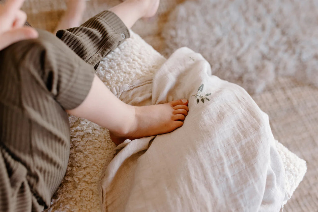 Leni The Label | Organic Muslin Swaddle Blanket - Long Way Home