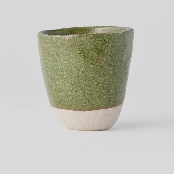 Lopsided Sushi Mug | Matcha Green Made In Japan Long Way Home