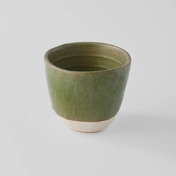 Lopsided Tea Mug | Matcha Green Made In Japan Long Way Home