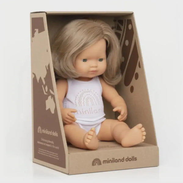 Miniland | Anatomically Correct Baby Doll Miniland Long Way Home