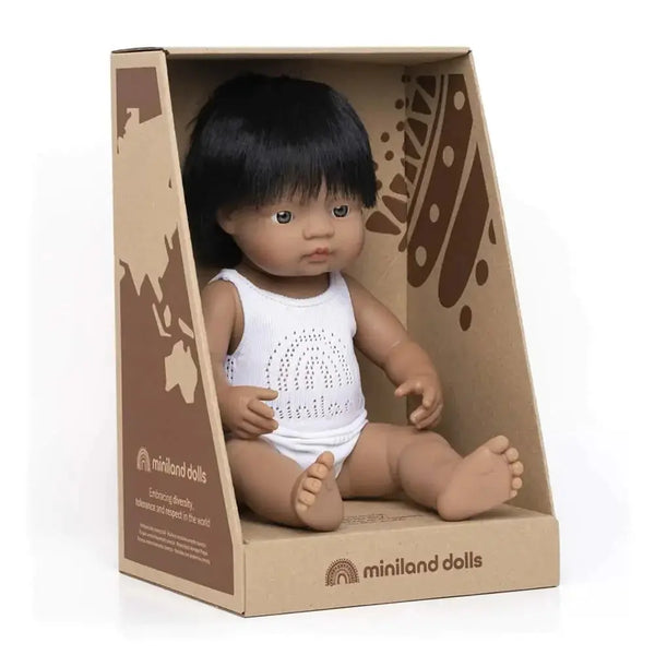 Miniland | Anatomically Correct Baby Doll Miniland Long Way Home