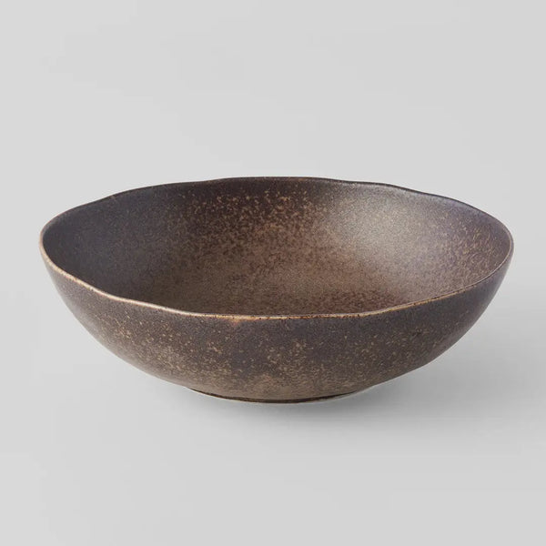 Mocha | Large Oval Bowl| Made In Japan|  Long Way Home