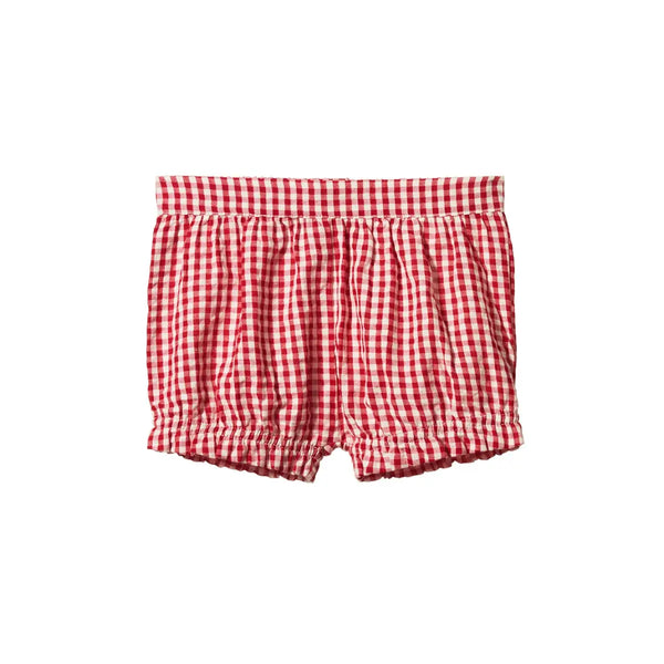 Nature Baby | Betty Shorts | Red Check| Product vendor