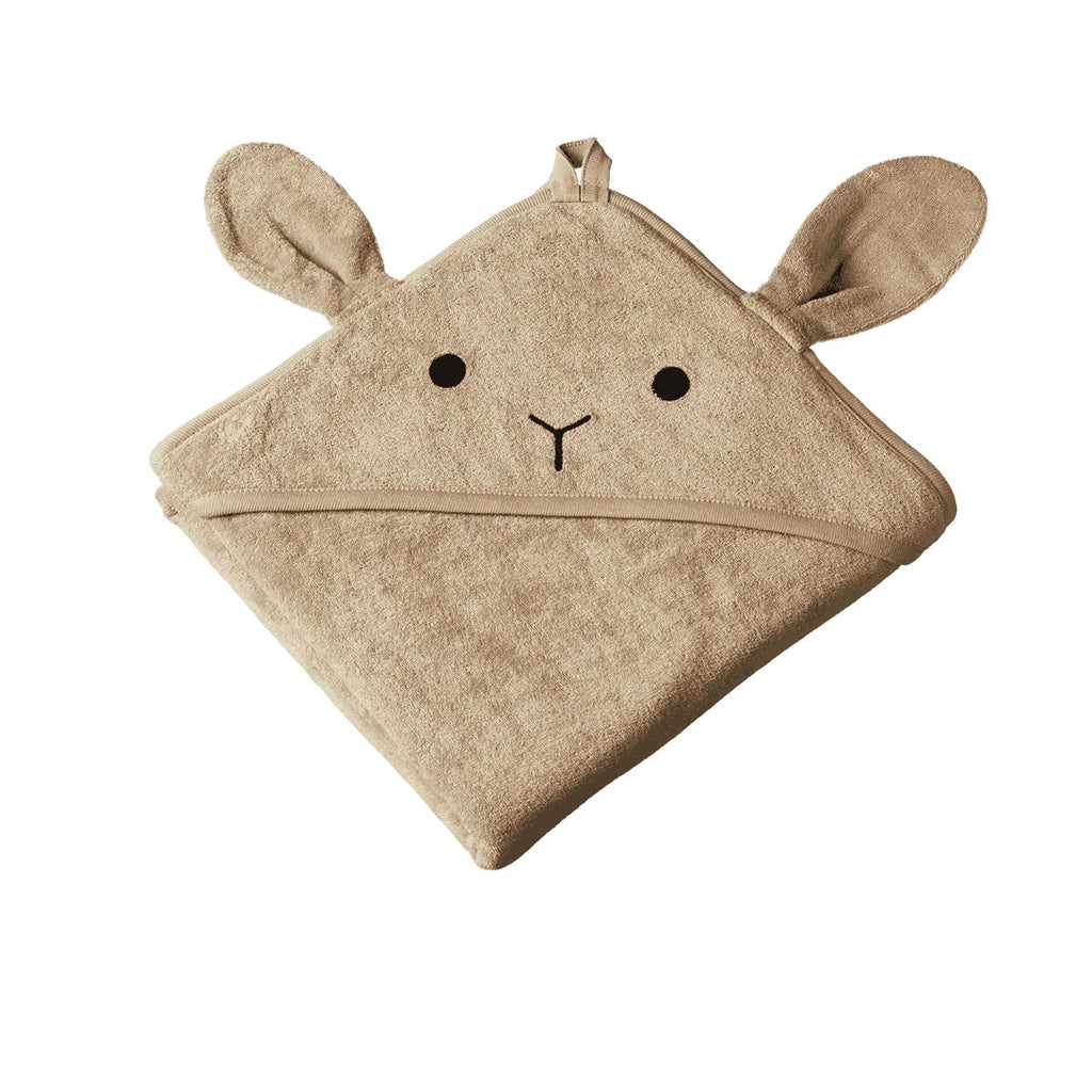 Nature Baby | Bunny Hooded Towel | Nougat| Product vendor