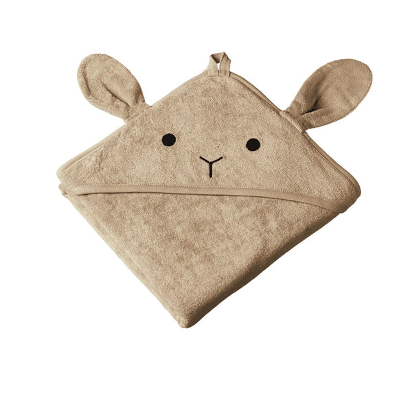 Nature Baby | Bunny Hooded Towel | Nougat| Product vendor