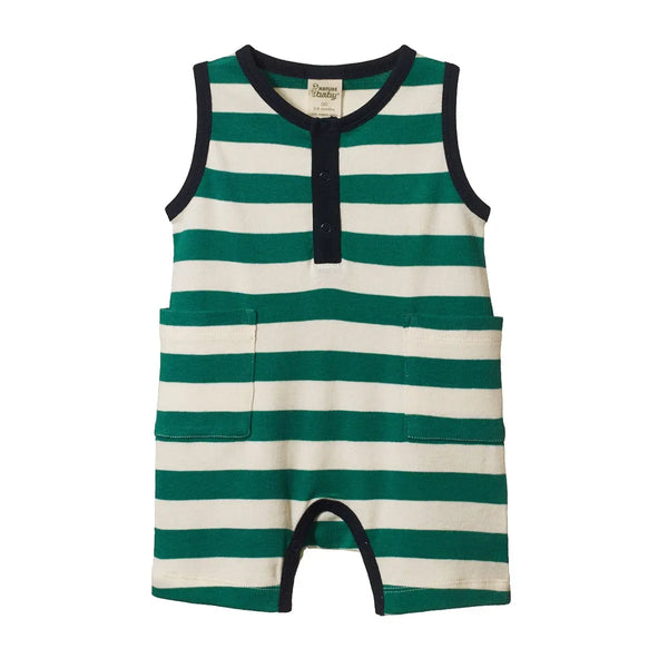 Nature Baby | Camper Suit | Peppermint Navy Stripe| Product vendor