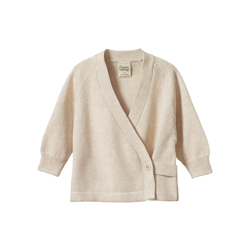 Nature Baby | Cecil Cardigan | Oatmeal Marl| Product vendor