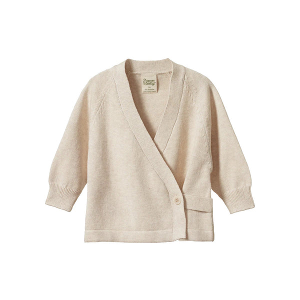 Nature Baby | Cecil Cardigan | Oatmeal Marl| Product vendor